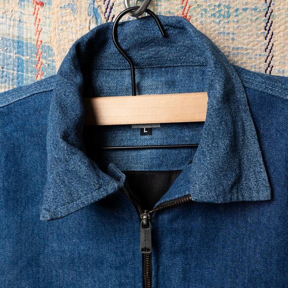 Upcycled carhartt detroit jacket reconstructed - Picture 6 of 8